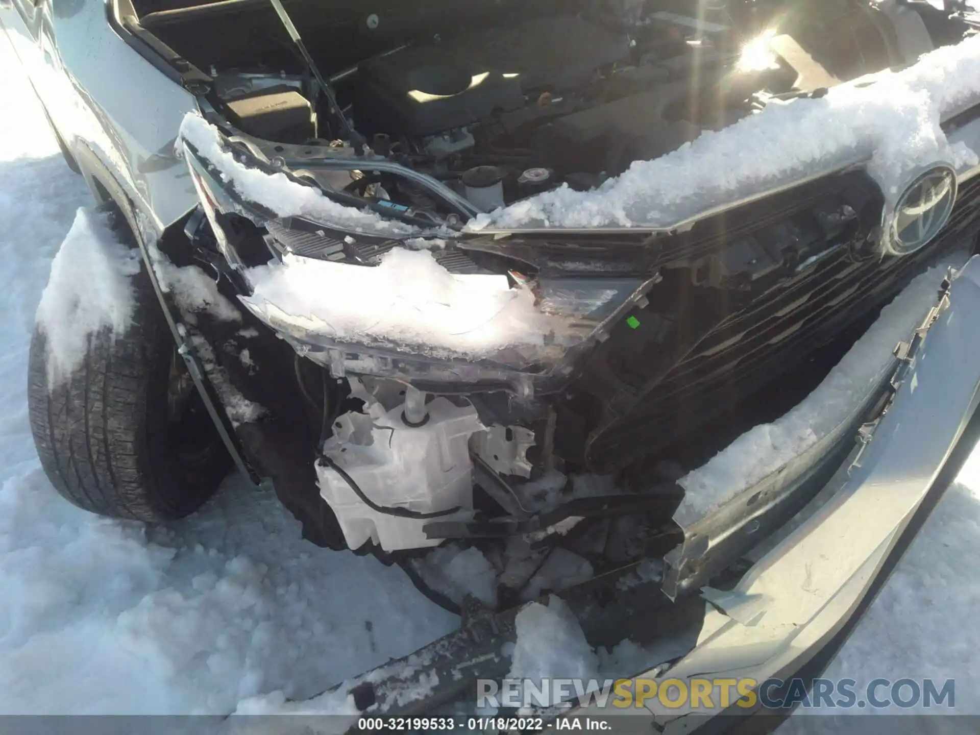 6 Photograph of a damaged car 2T3H1RFVXLC057959 TOYOTA RAV4 2020