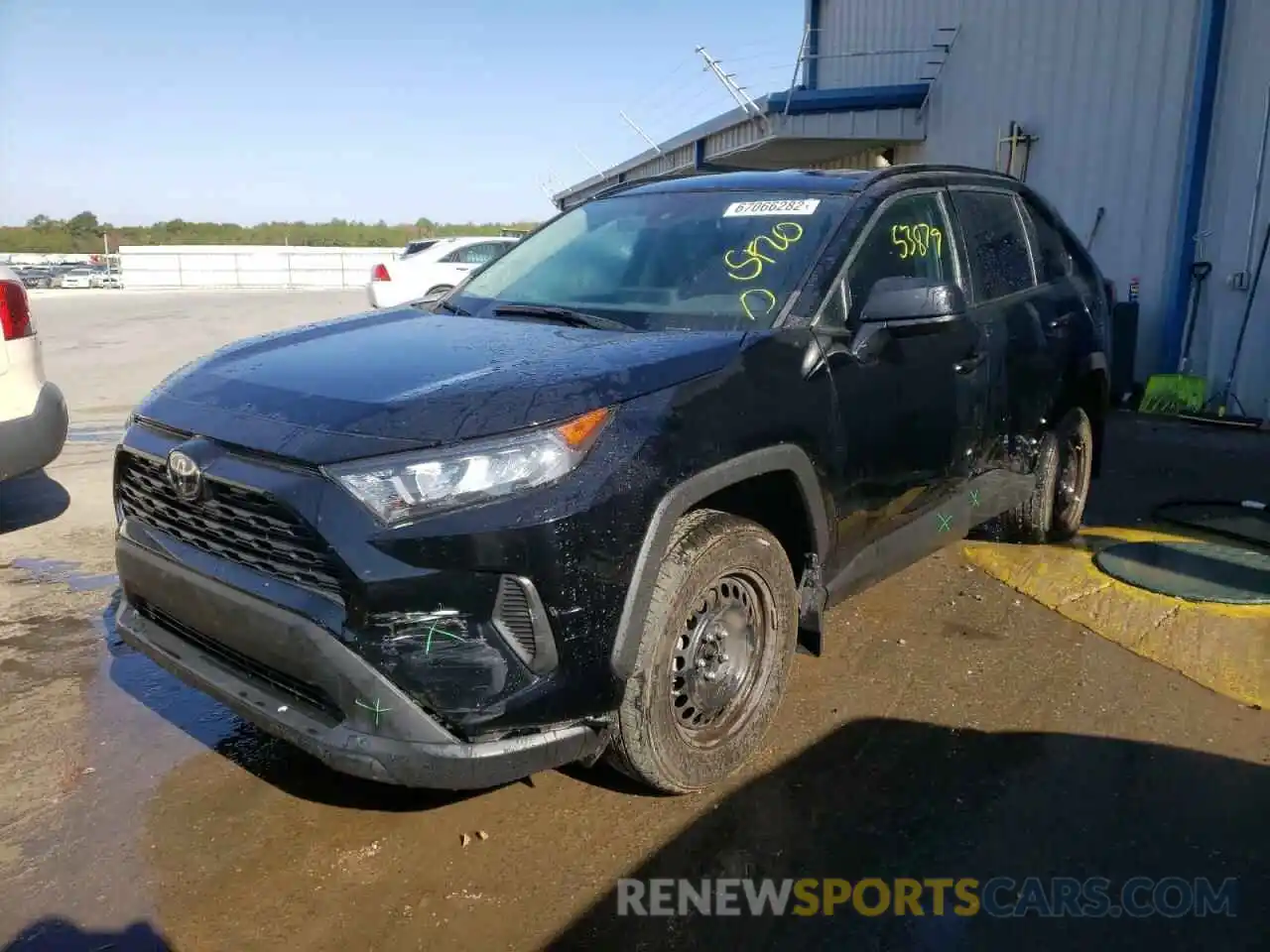 2 Photograph of a damaged car 2T3H1RFVXLC058660 TOYOTA RAV4 2020