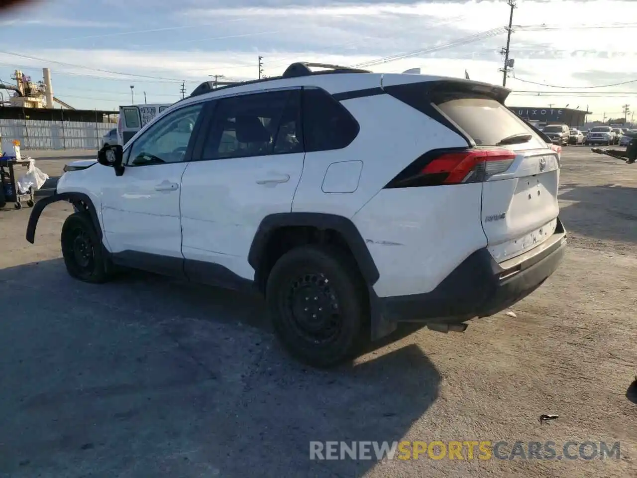 3 Photograph of a damaged car 2T3H1RFVXLW068961 TOYOTA RAV4 2020