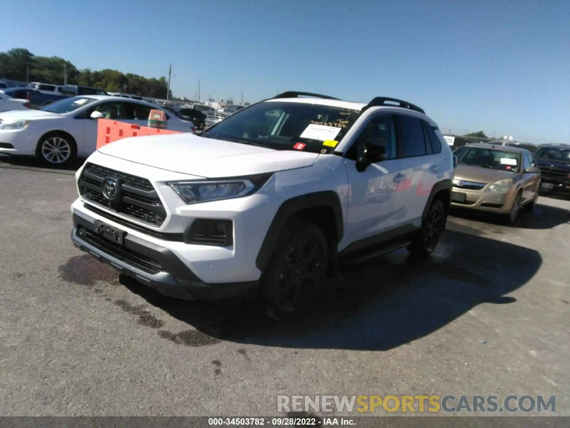 2 Photograph of a damaged car 2T3J1RFV0LC080877 TOYOTA RAV4 2020