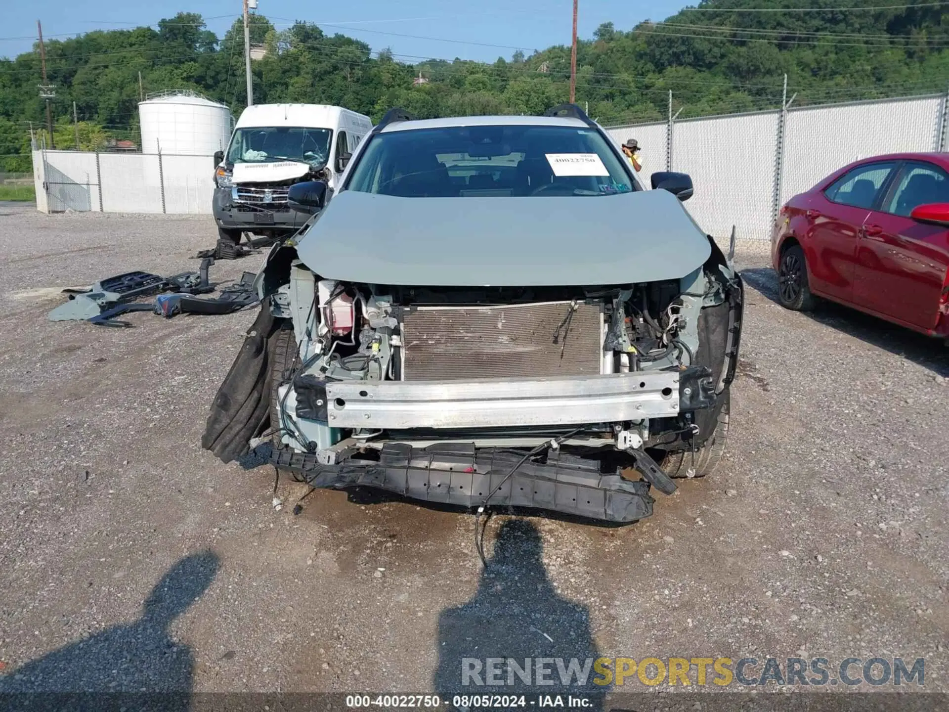 13 Photograph of a damaged car 2T3J1RFV1LC124675 TOYOTA RAV4 2020
