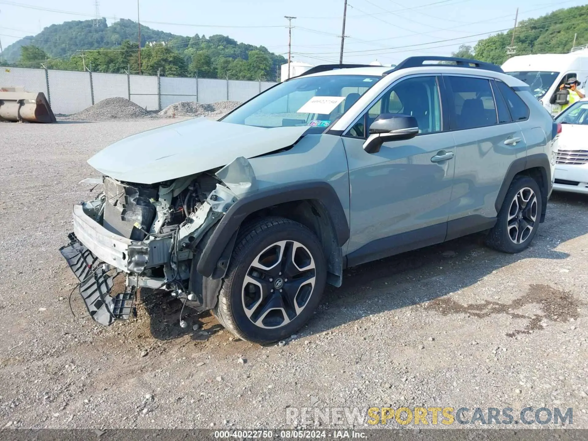 2 Photograph of a damaged car 2T3J1RFV1LC124675 TOYOTA RAV4 2020