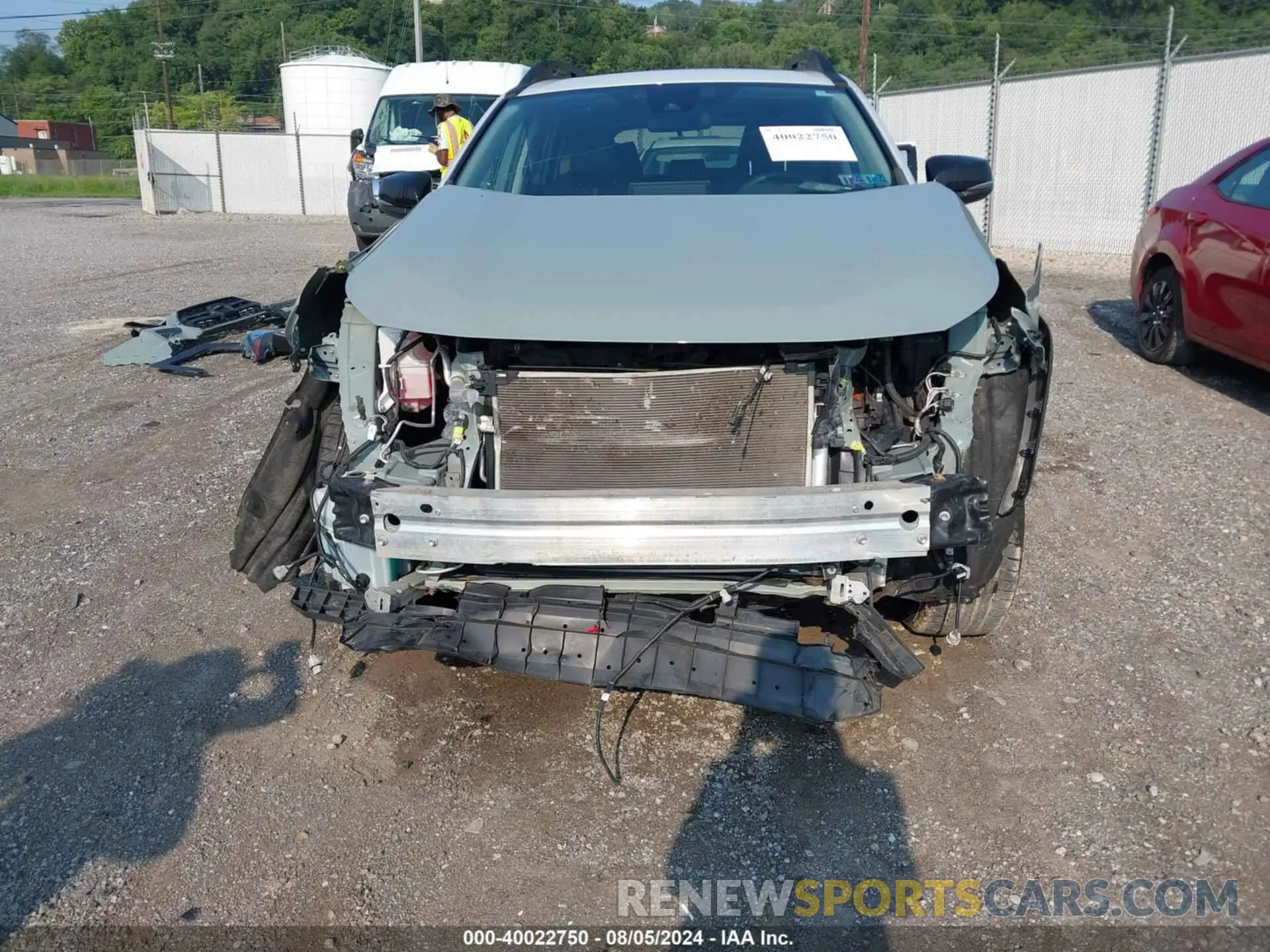 6 Photograph of a damaged car 2T3J1RFV1LC124675 TOYOTA RAV4 2020