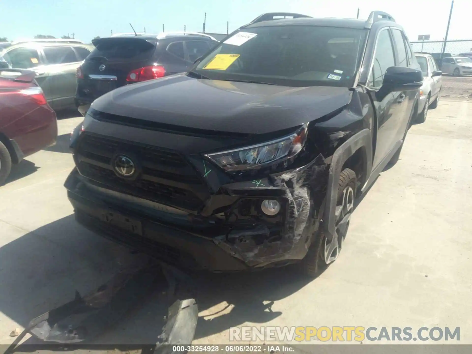 6 Photograph of a damaged car 2T3J1RFV2LC098989 TOYOTA RAV4 2020