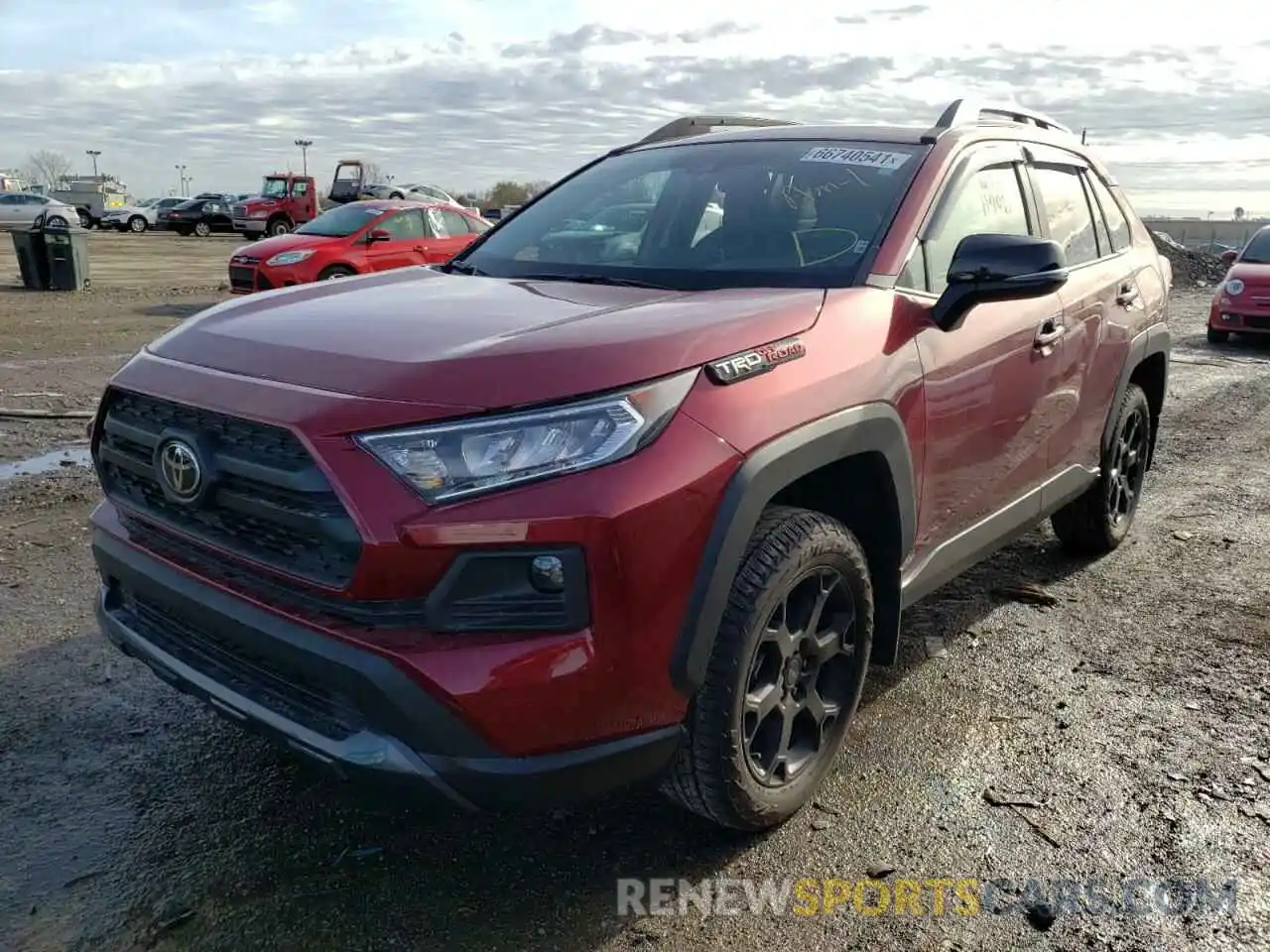 2 Photograph of a damaged car 2T3J1RFV2LC108694 TOYOTA RAV4 2020