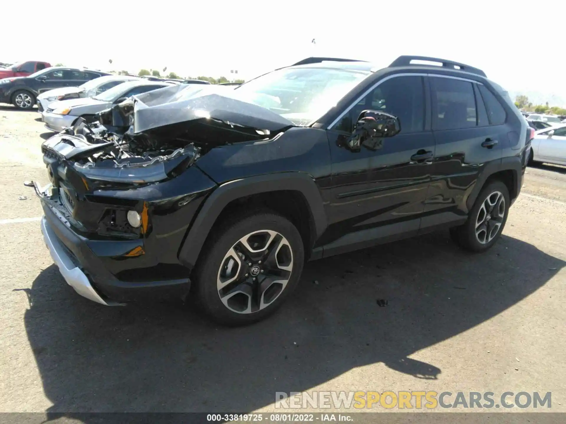 2 Photograph of a damaged car 2T3J1RFV2LC121252 TOYOTA RAV4 2020