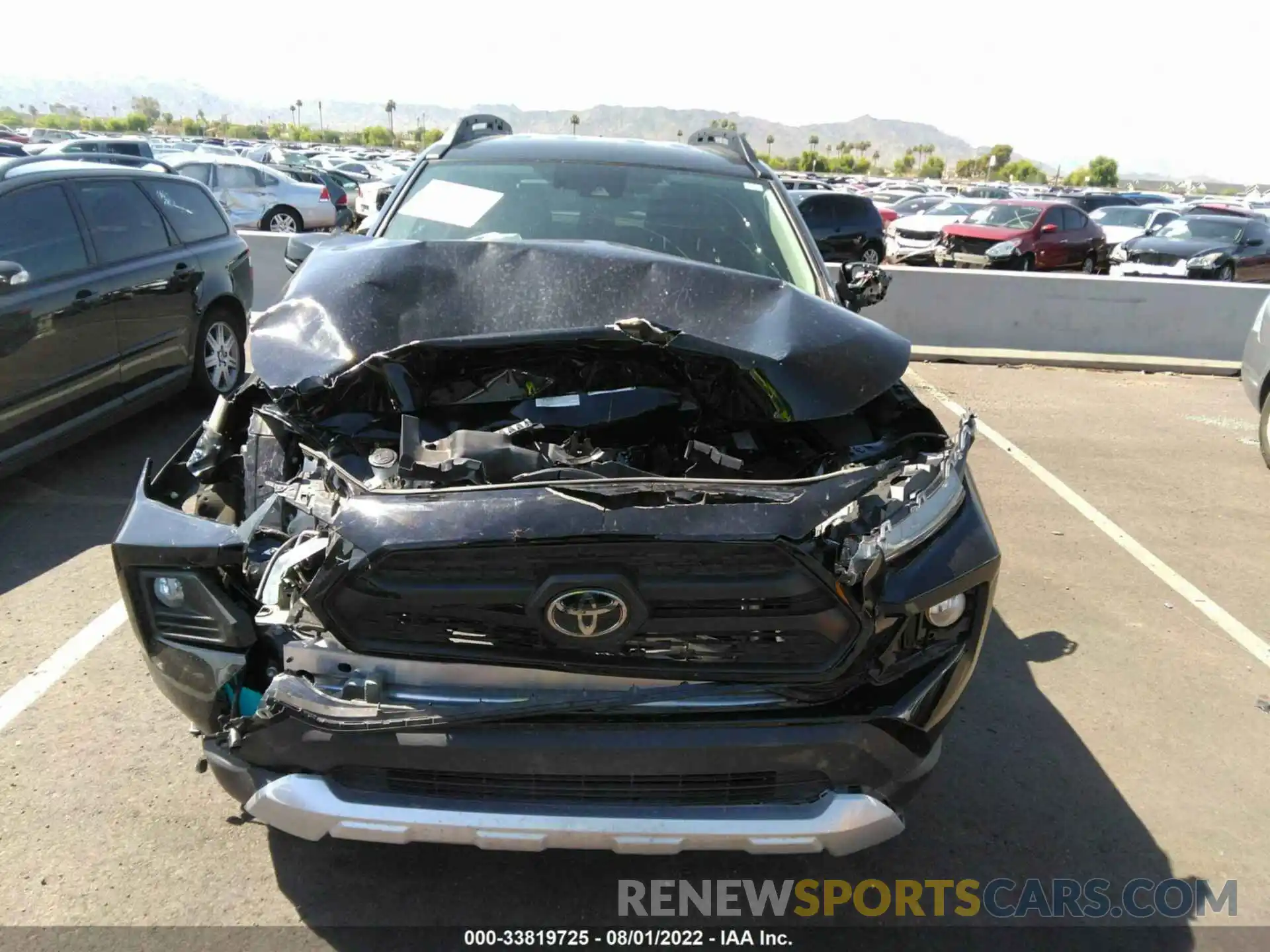 6 Photograph of a damaged car 2T3J1RFV2LC121252 TOYOTA RAV4 2020