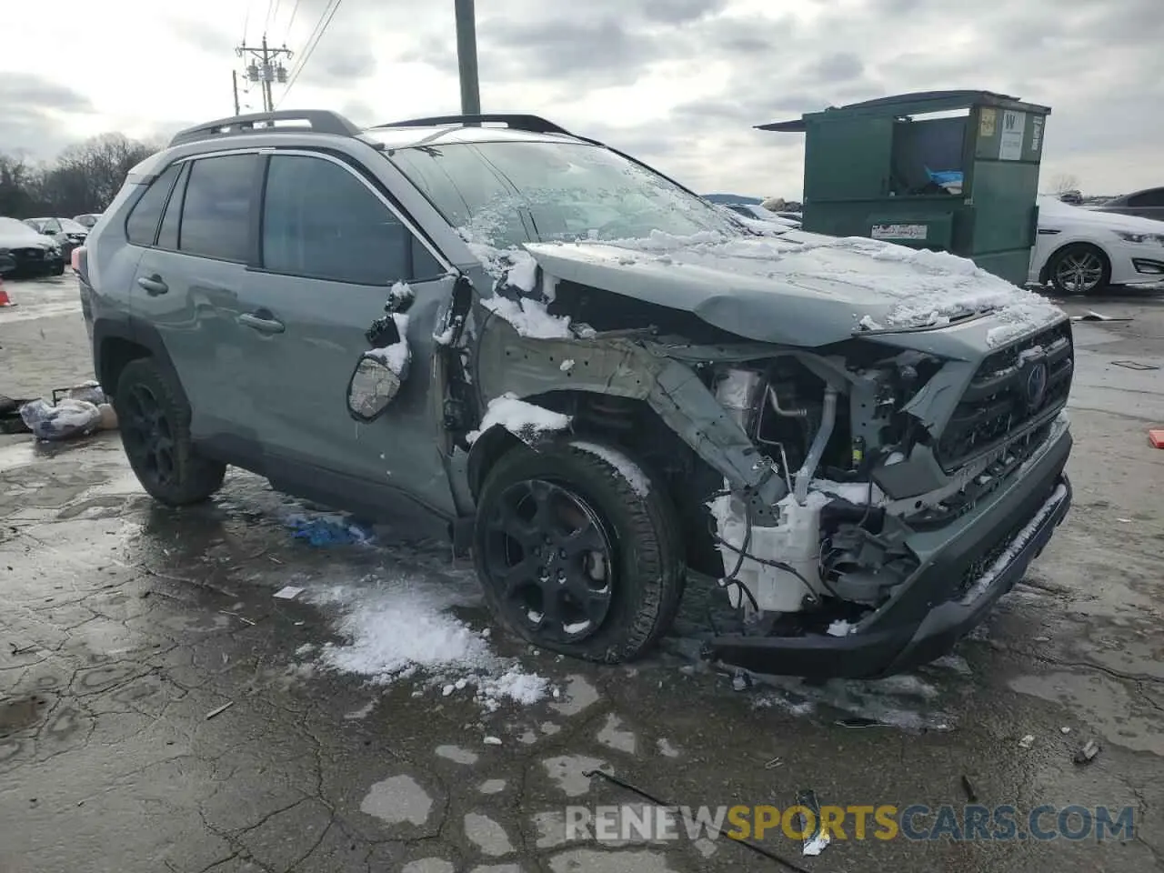 4 Photograph of a damaged car 2T3J1RFV3LC061742 TOYOTA RAV4 2020
