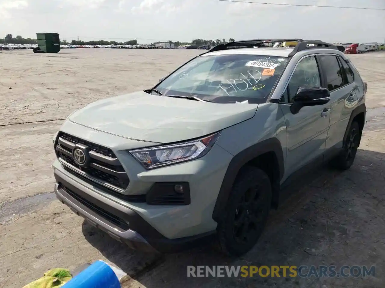 2 Photograph of a damaged car 2T3J1RFV3LC072868 TOYOTA RAV4 2020