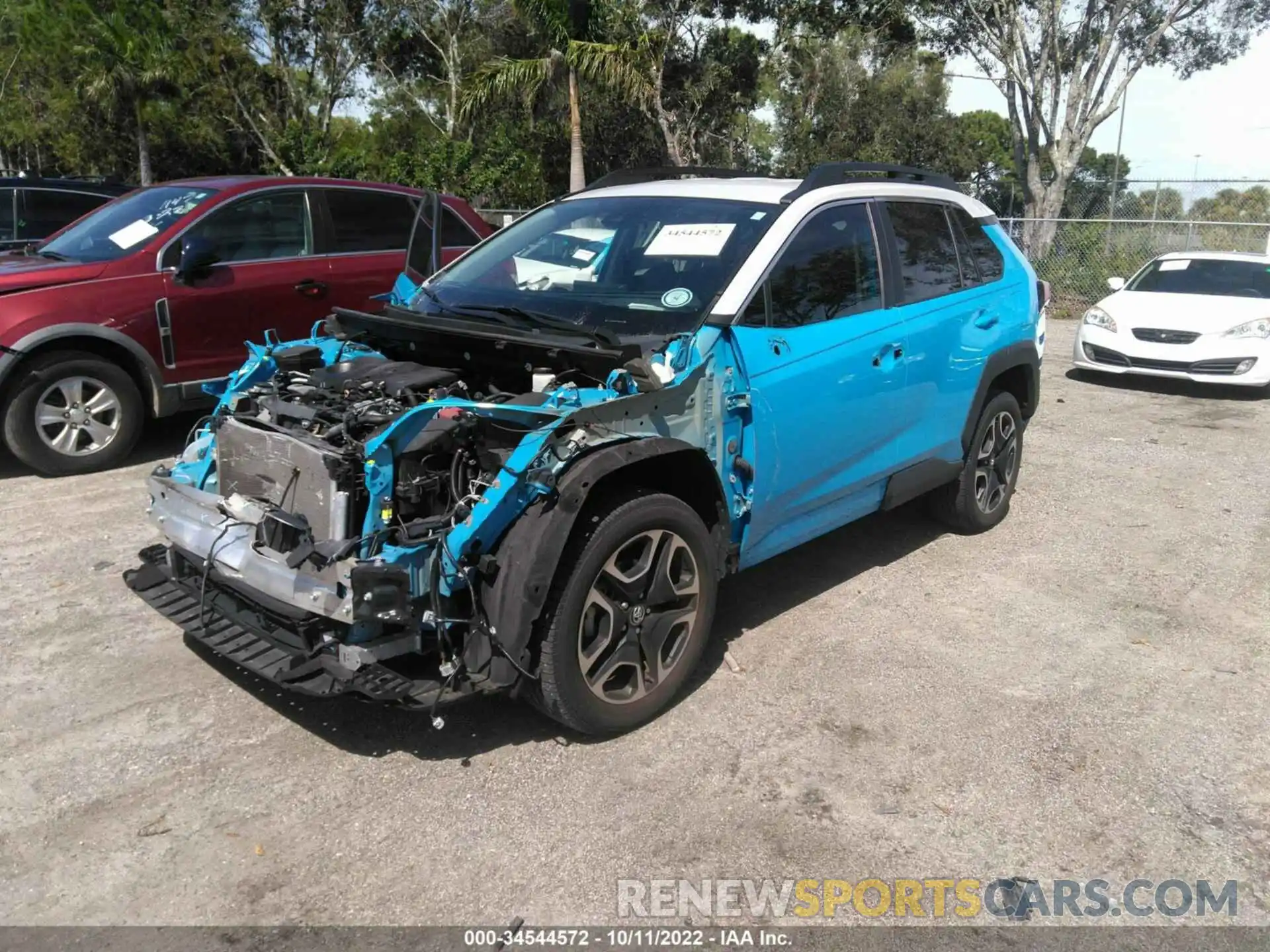 2 Photograph of a damaged car 2T3J1RFV3LC084468 TOYOTA RAV4 2020