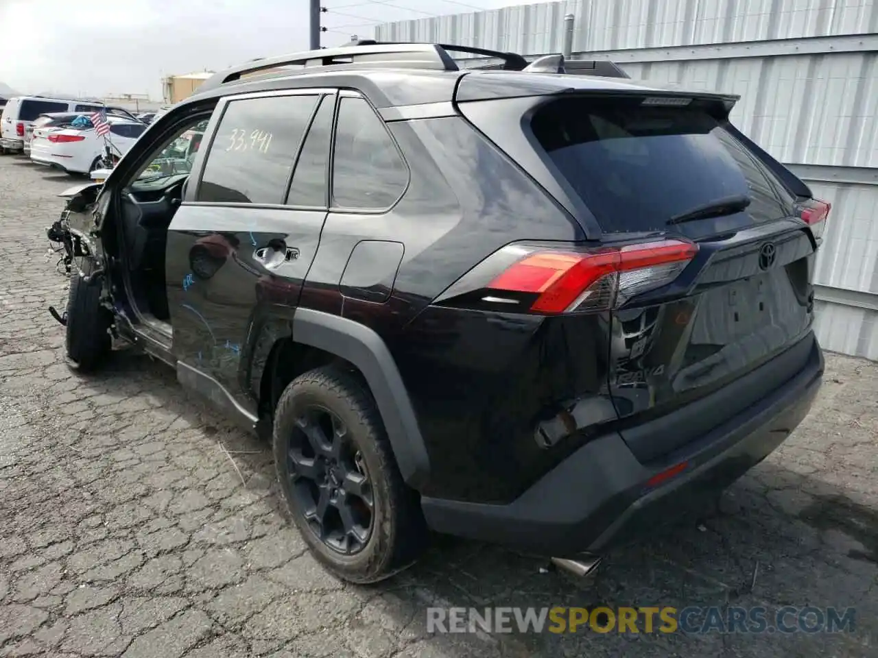 3 Photograph of a damaged car 2T3J1RFV3LC106243 TOYOTA RAV4 2020