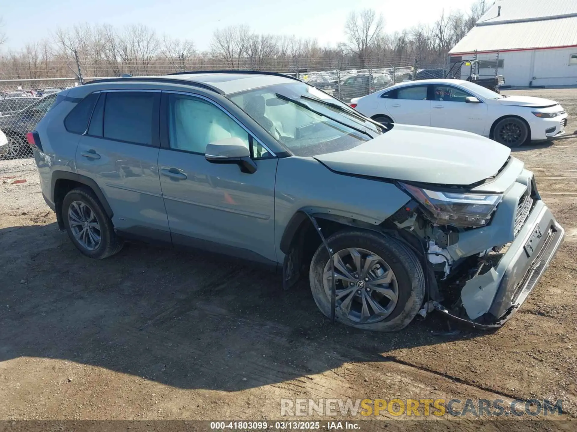 1 Photograph of a damaged car 2T3J1RFV4LC087766 TOYOTA RAV4 2020