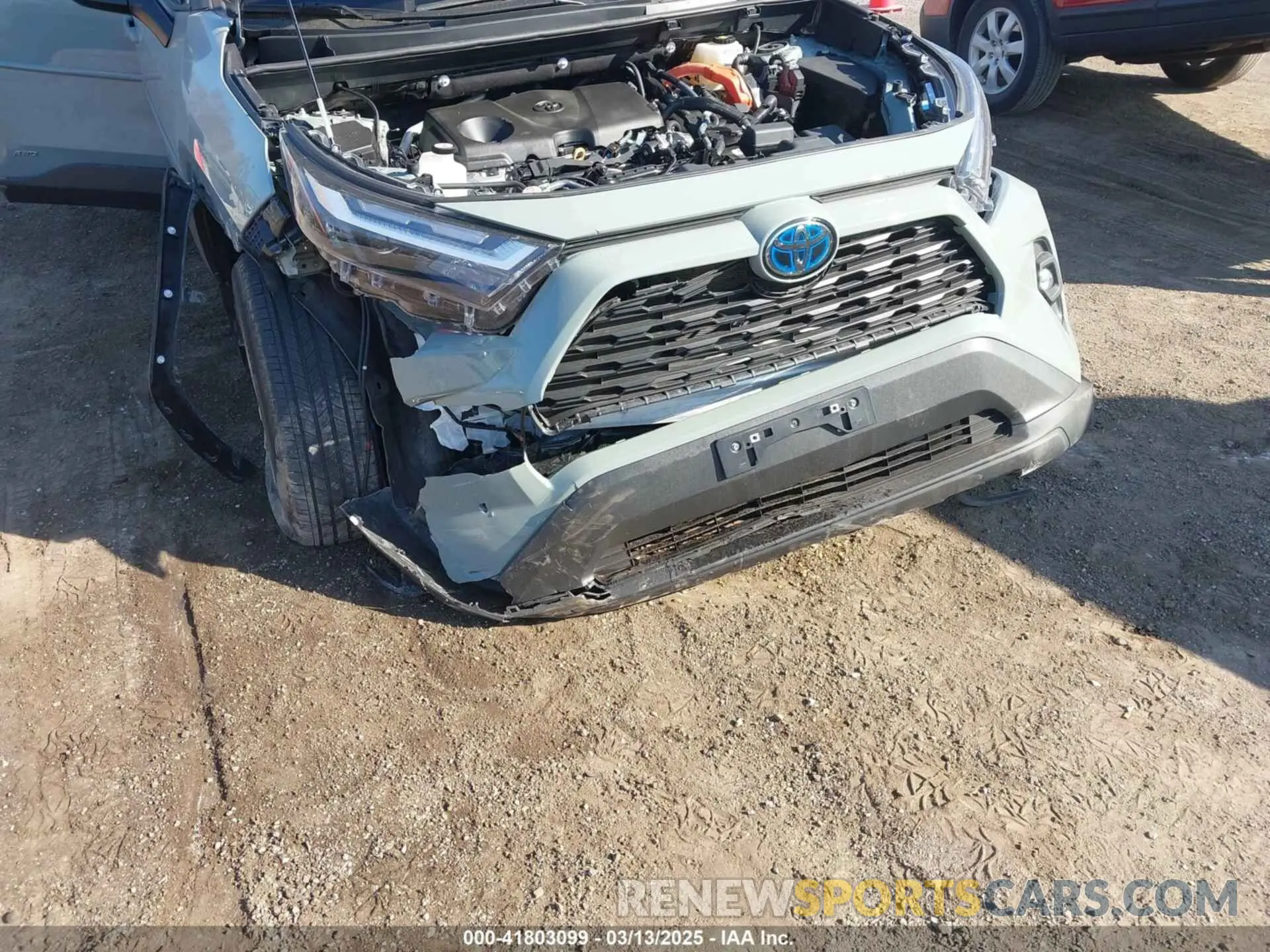 6 Photograph of a damaged car 2T3J1RFV4LC087766 TOYOTA RAV4 2020