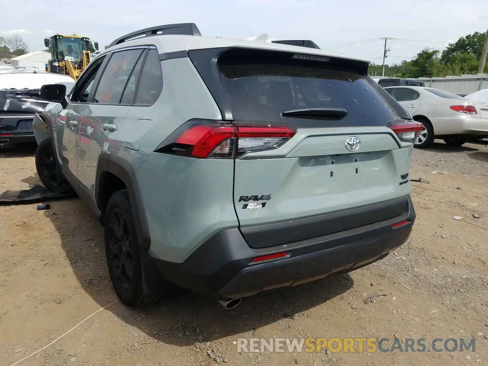 3 Photograph of a damaged car 2T3J1RFV4LC090408 TOYOTA RAV4 2020