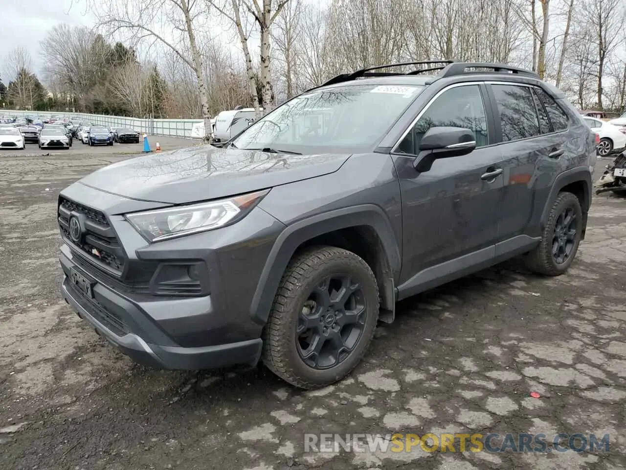 1 Photograph of a damaged car 2T3J1RFV4LC095270 TOYOTA RAV4 2020