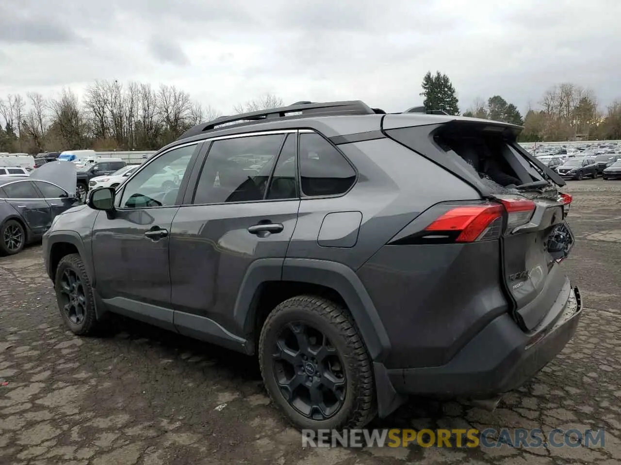 2 Photograph of a damaged car 2T3J1RFV4LC095270 TOYOTA RAV4 2020