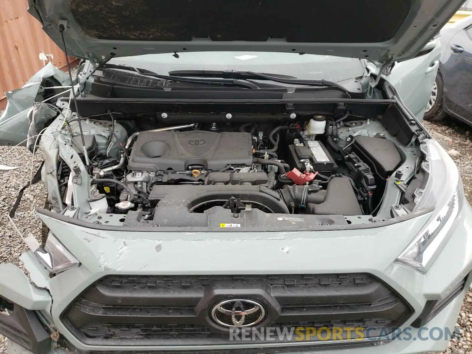 7 Photograph of a damaged car 2T3J1RFV4LC113153 TOYOTA RAV4 2020