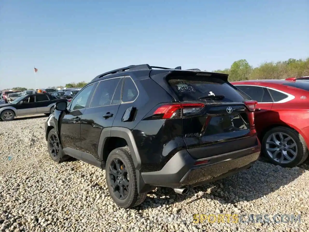 3 Photograph of a damaged car 2T3J1RFV4LC124315 TOYOTA RAV4 2020