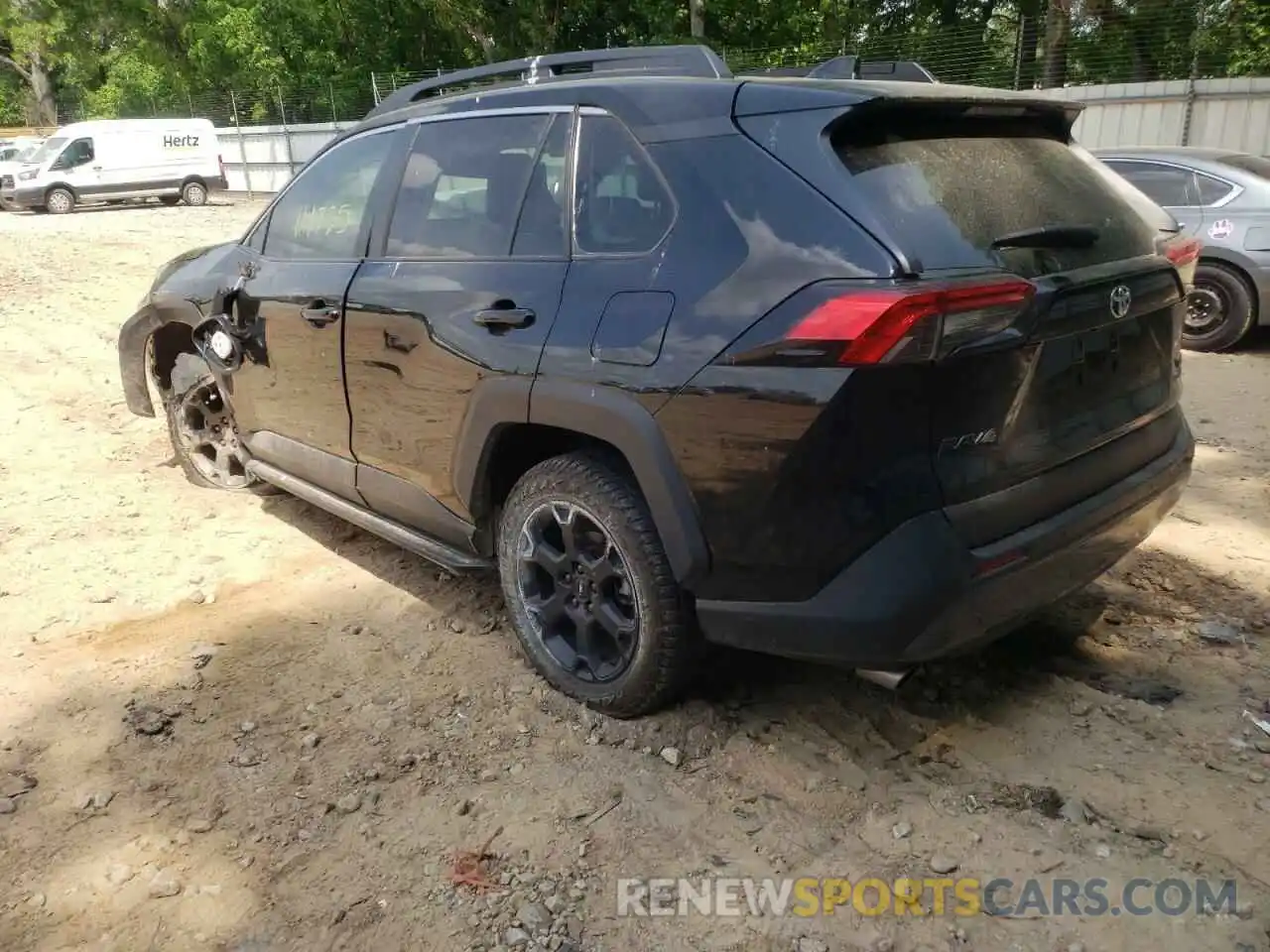 3 Photograph of a damaged car 2T3J1RFV5LC067784 TOYOTA RAV4 2020