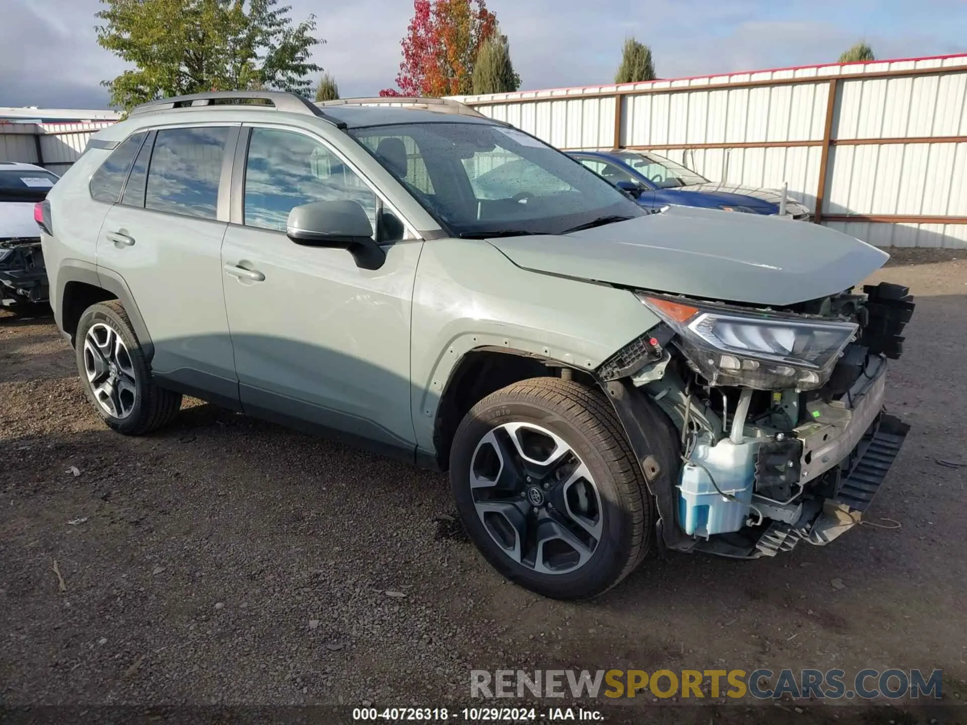 1 Photograph of a damaged car 2T3J1RFV5LC074220 TOYOTA RAV4 2020