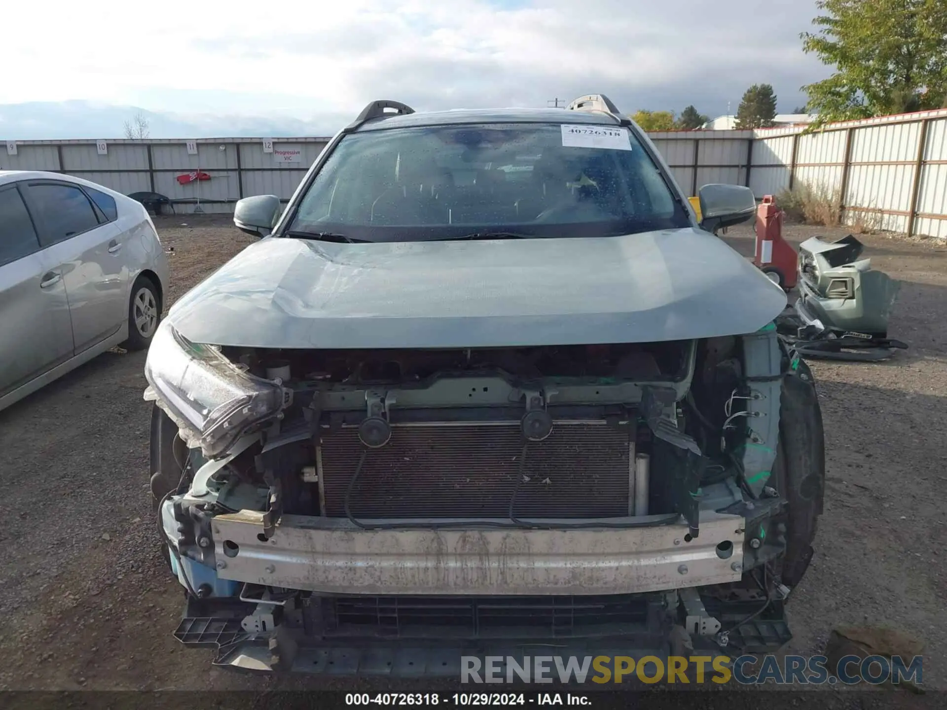 13 Photograph of a damaged car 2T3J1RFV5LC074220 TOYOTA RAV4 2020