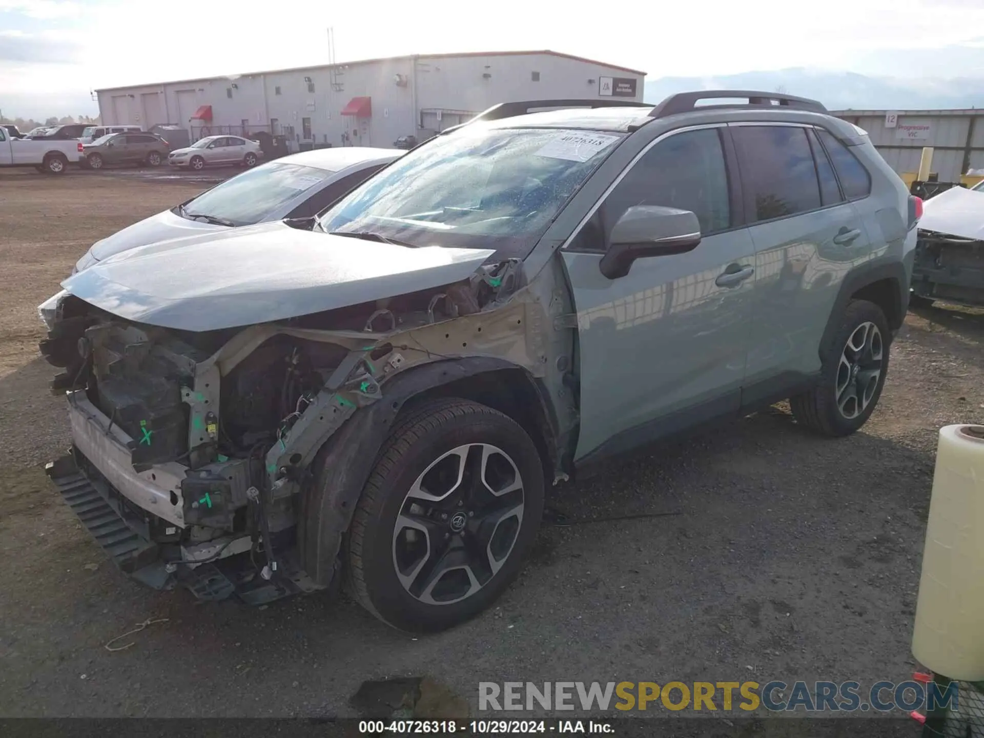 2 Photograph of a damaged car 2T3J1RFV5LC074220 TOYOTA RAV4 2020