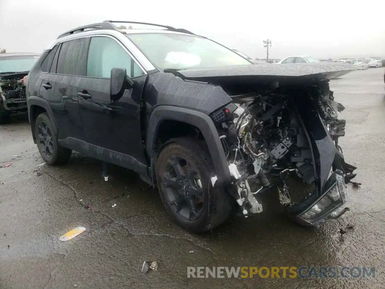 1 Photograph of a damaged car 2T3J1RFV5LC080129 TOYOTA RAV4 2020