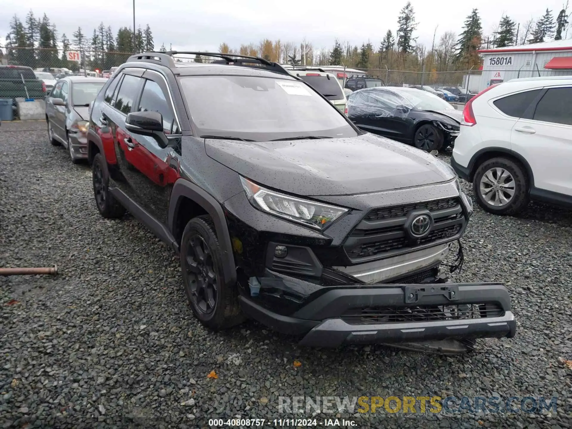 1 Photograph of a damaged car 2T3J1RFV5LC110620 TOYOTA RAV4 2020