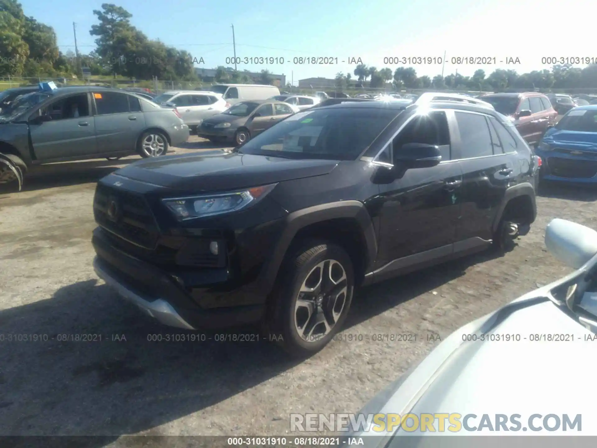 2 Photograph of a damaged car 2T3J1RFV5LC129507 TOYOTA RAV4 2020