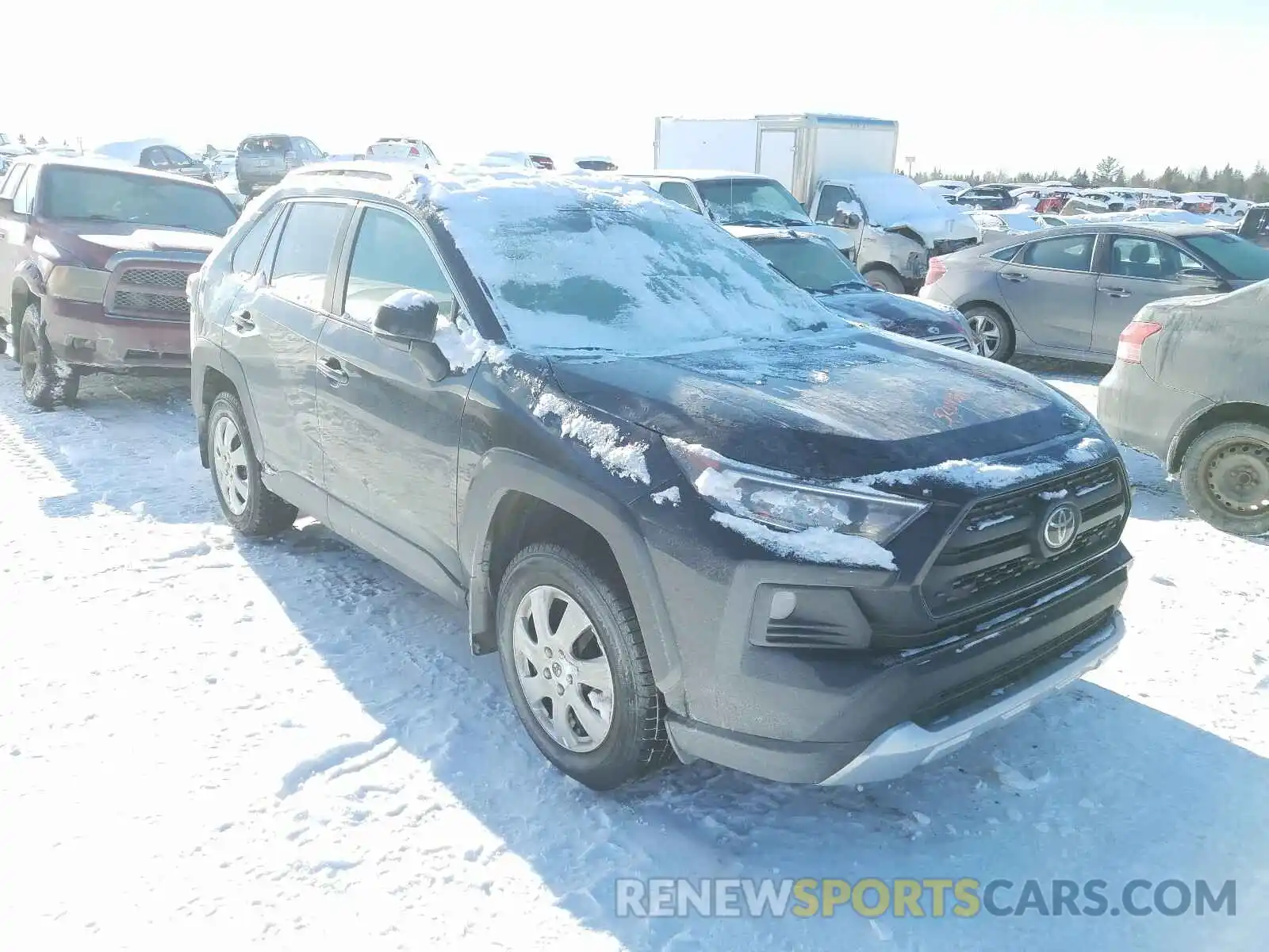 1 Photograph of a damaged car 2T3J1RFV5LW086415 TOYOTA RAV4 2020