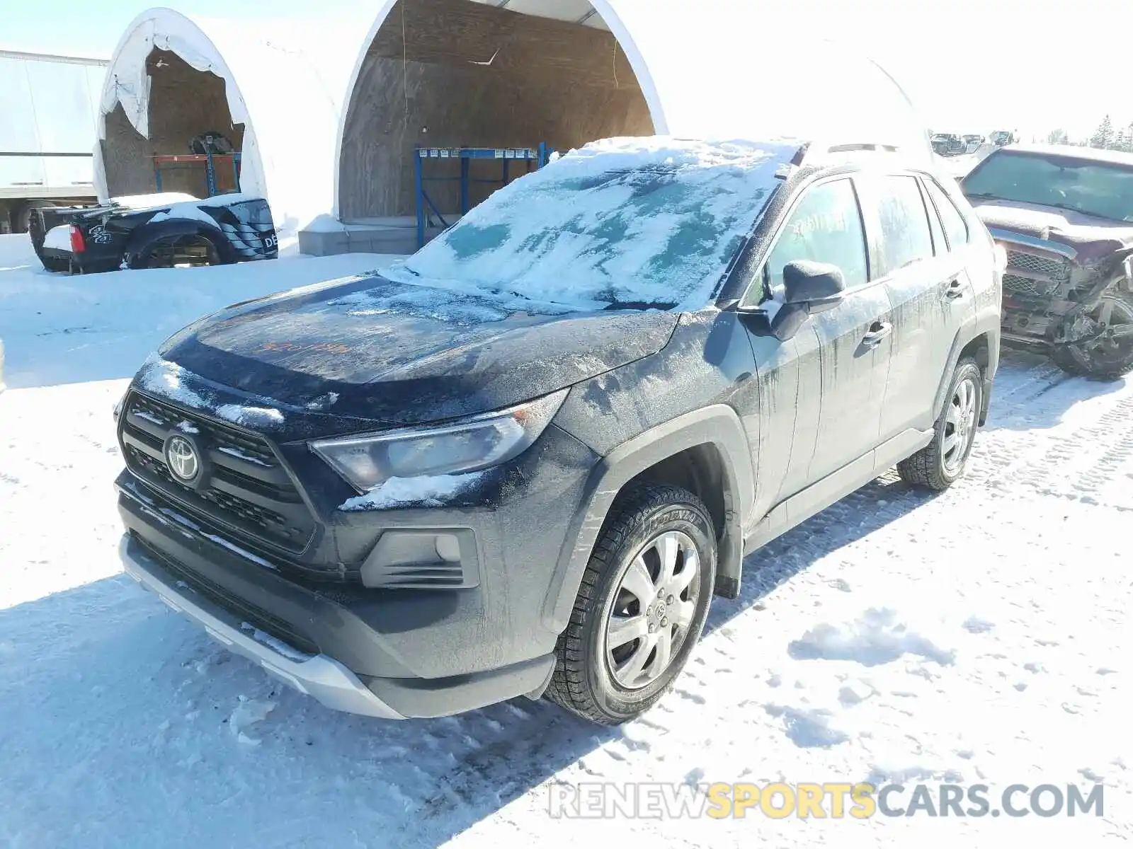 2 Photograph of a damaged car 2T3J1RFV5LW086415 TOYOTA RAV4 2020