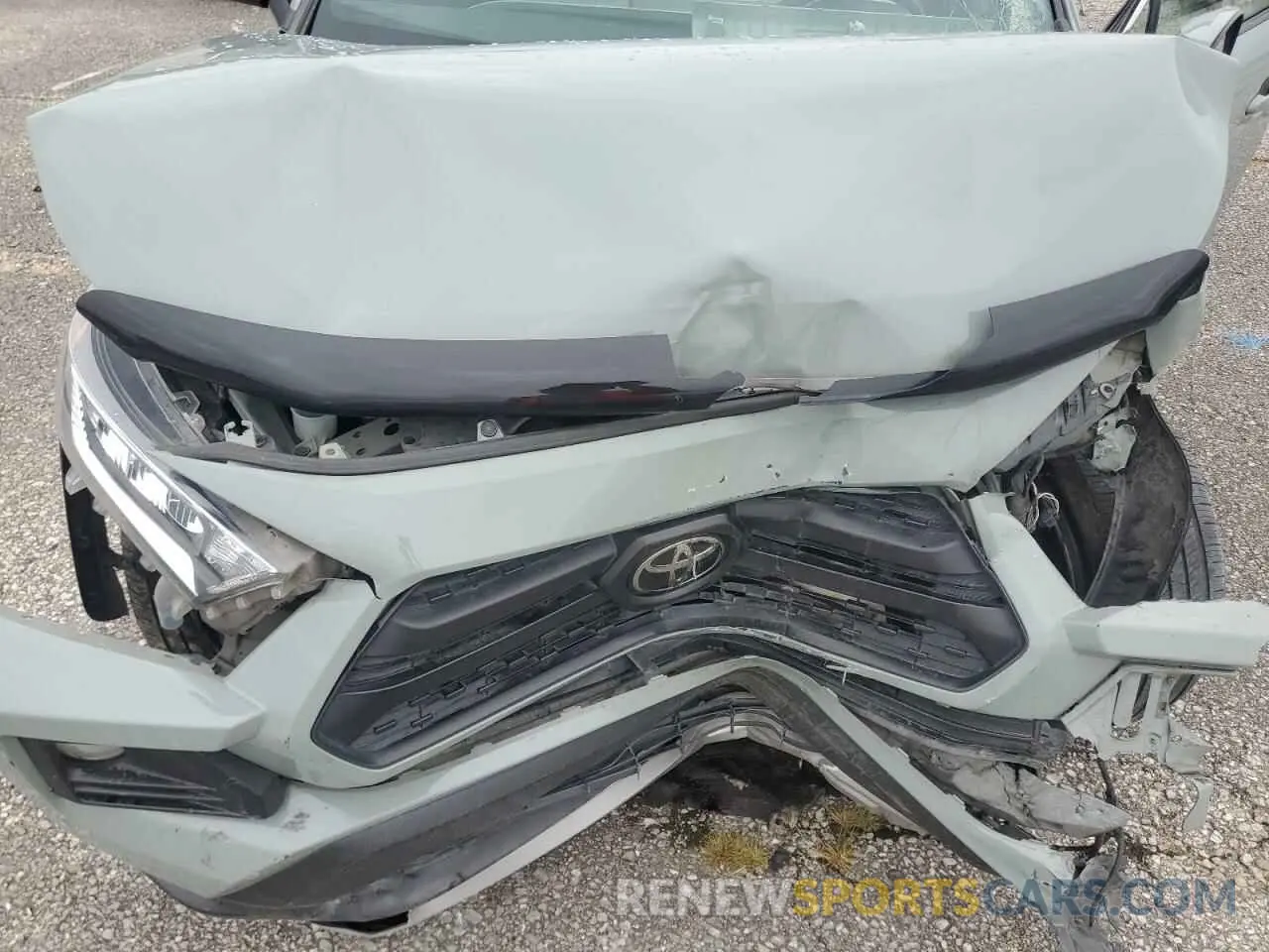 12 Photograph of a damaged car 2T3J1RFV6LC074260 TOYOTA RAV4 2020