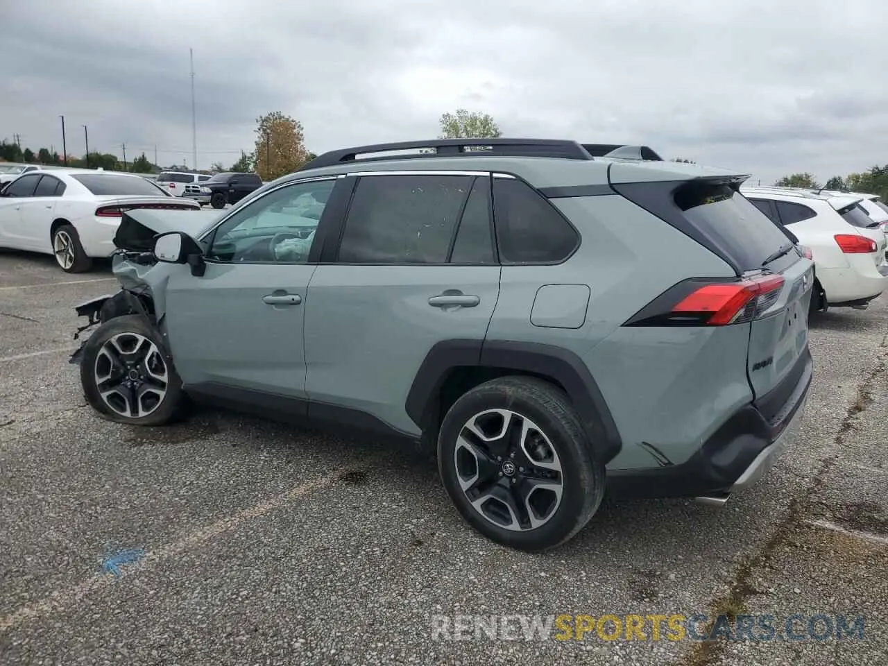 2 Photograph of a damaged car 2T3J1RFV6LC074260 TOYOTA RAV4 2020