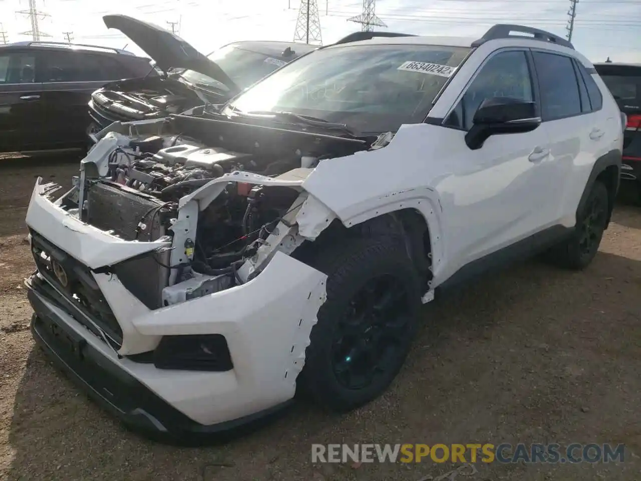 2 Photograph of a damaged car 2T3J1RFV6LC080754 TOYOTA RAV4 2020