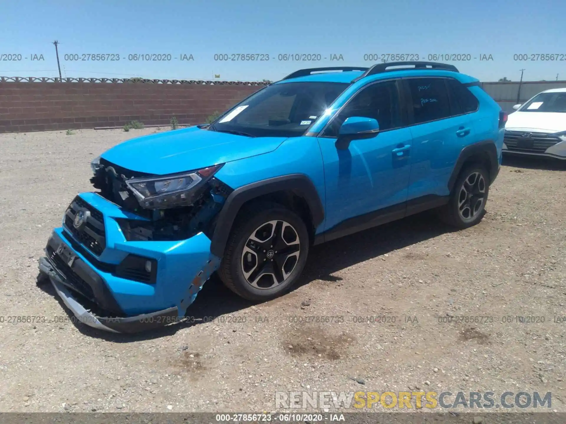 2 Photograph of a damaged car 2T3J1RFV6LC082844 TOYOTA RAV4 2020