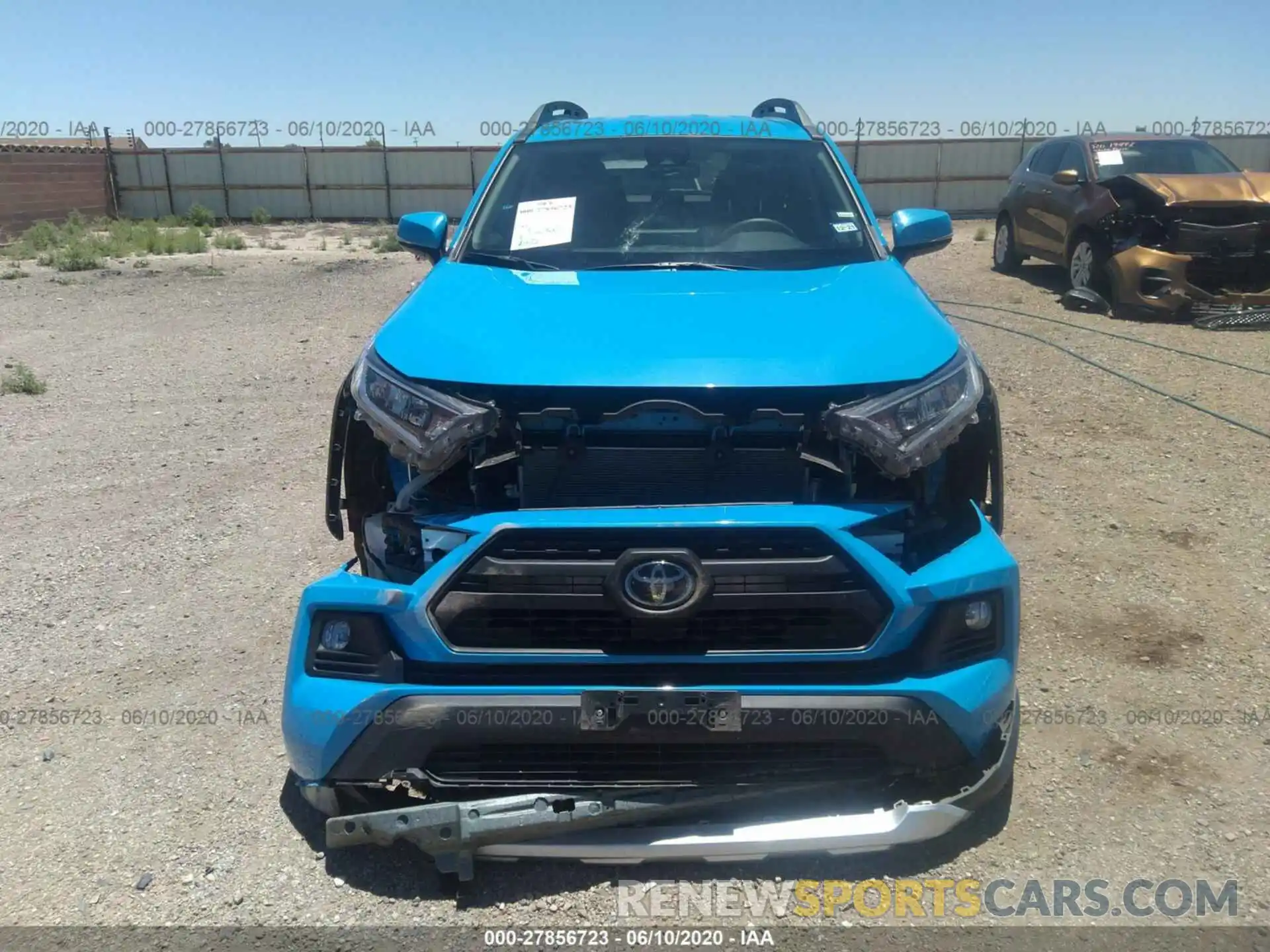 6 Photograph of a damaged car 2T3J1RFV6LC082844 TOYOTA RAV4 2020