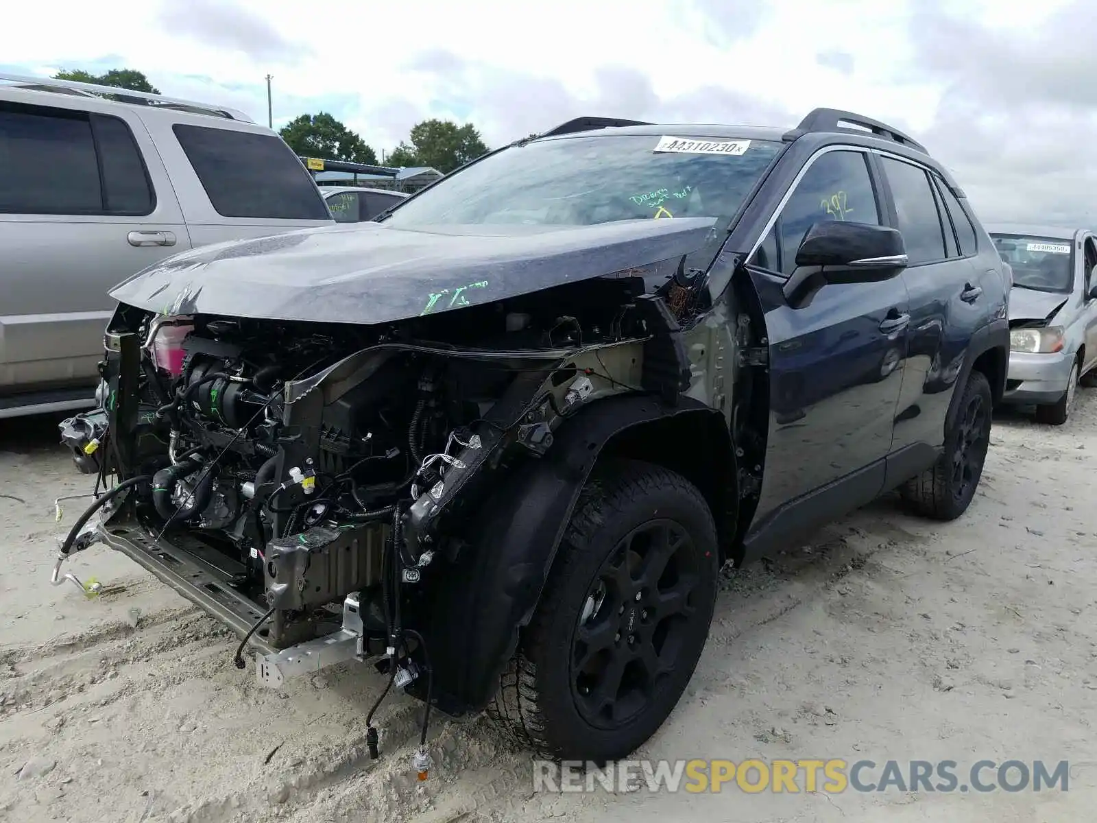 2 Photograph of a damaged car 2T3J1RFV6LC110349 TOYOTA RAV4 2020