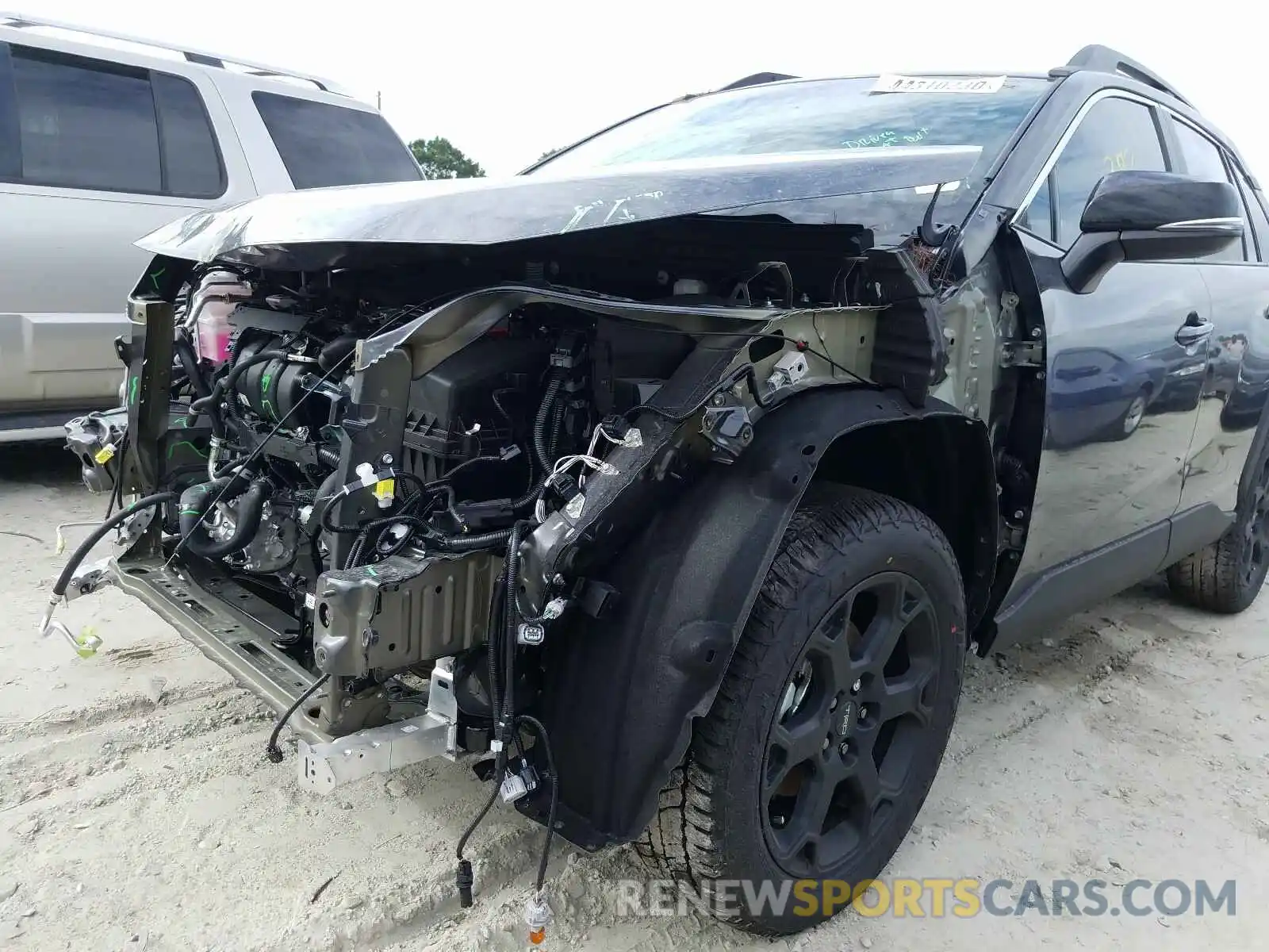 9 Photograph of a damaged car 2T3J1RFV6LC110349 TOYOTA RAV4 2020