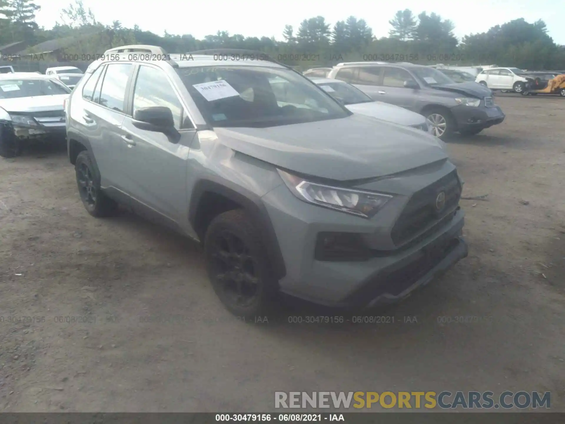 1 Photograph of a damaged car 2T3J1RFV7LC065874 TOYOTA RAV4 2020