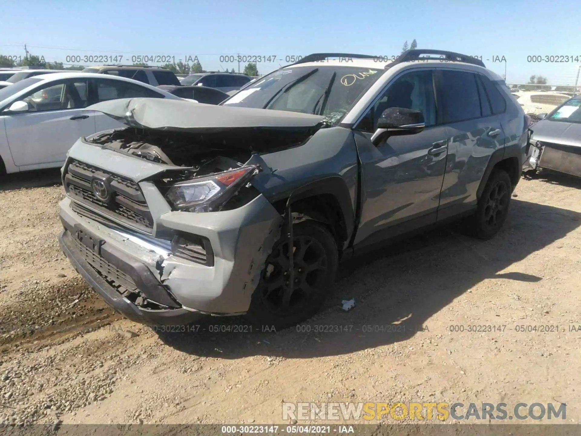 2 Photograph of a damaged car 2T3J1RFV7LC073750 TOYOTA RAV4 2020