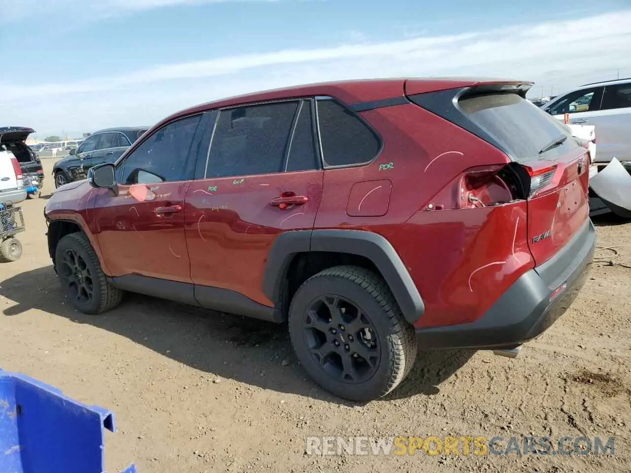 2 Photograph of a damaged car 2T3J1RFV7LC075532 TOYOTA RAV4 2020