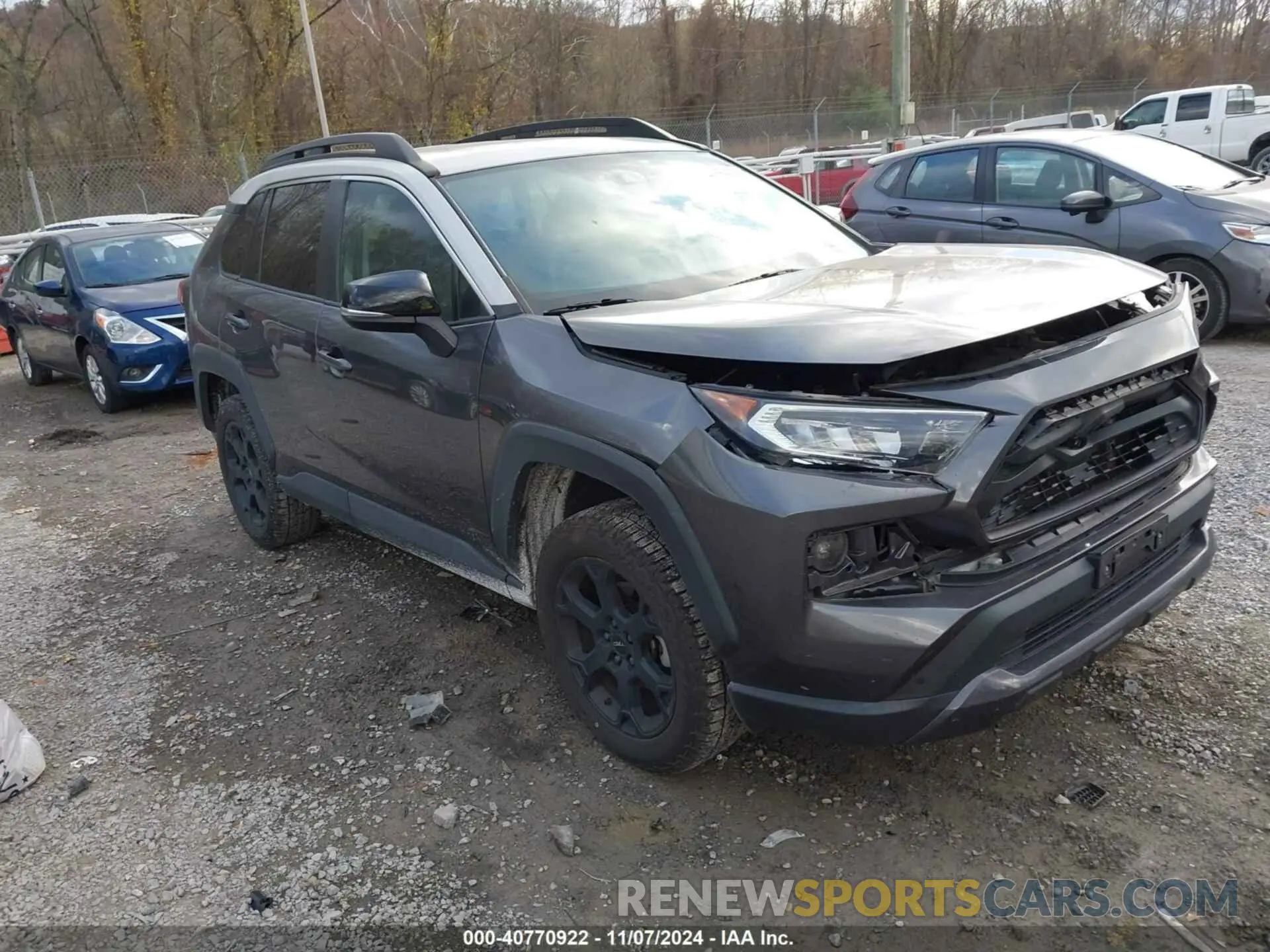 1 Photograph of a damaged car 2T3J1RFV7LC078785 TOYOTA RAV4 2020