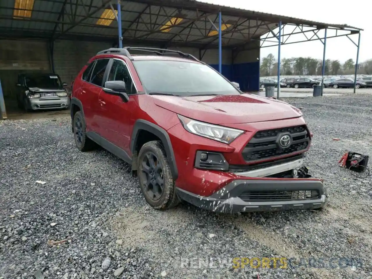 1 Photograph of a damaged car 2T3J1RFV7LC101045 TOYOTA RAV4 2020