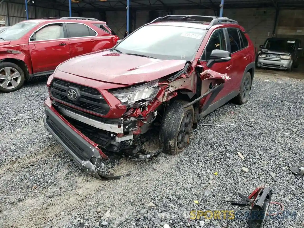 9 Photograph of a damaged car 2T3J1RFV7LC101045 TOYOTA RAV4 2020