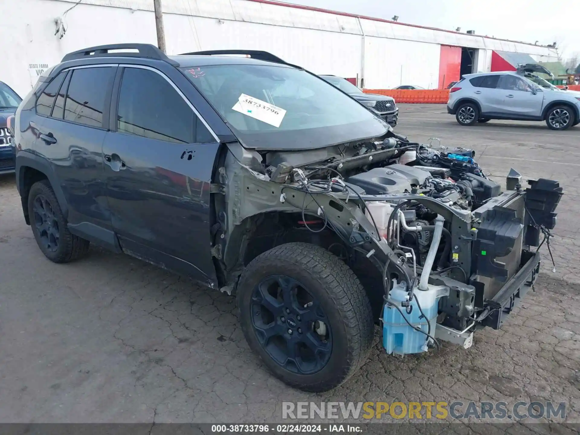 1 Photograph of a damaged car 2T3J1RFV8LC076320 TOYOTA RAV4 2020