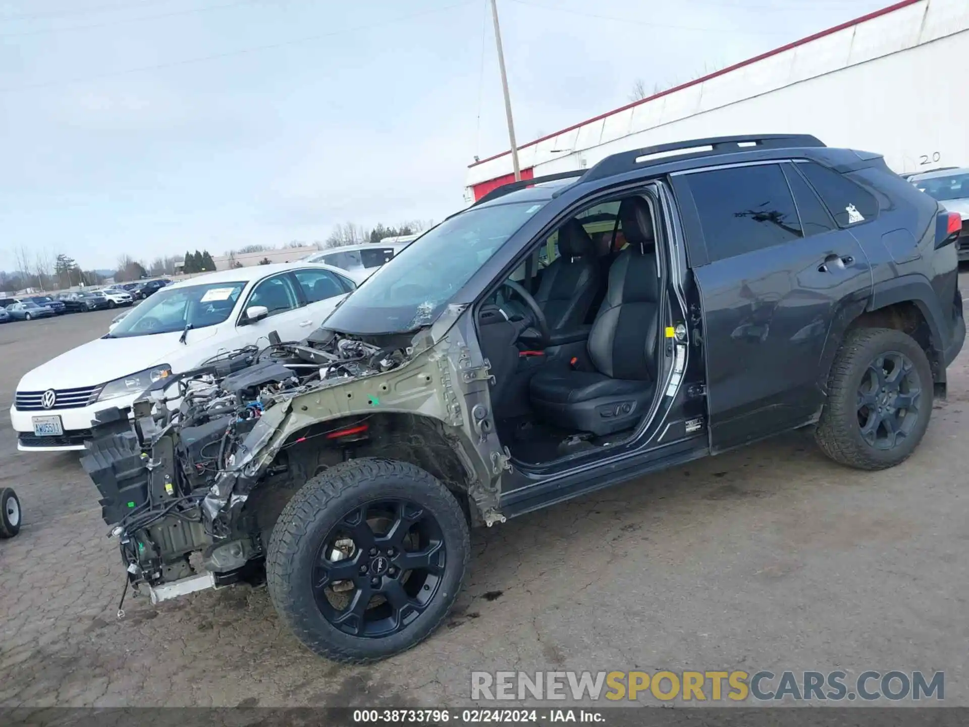 2 Photograph of a damaged car 2T3J1RFV8LC076320 TOYOTA RAV4 2020