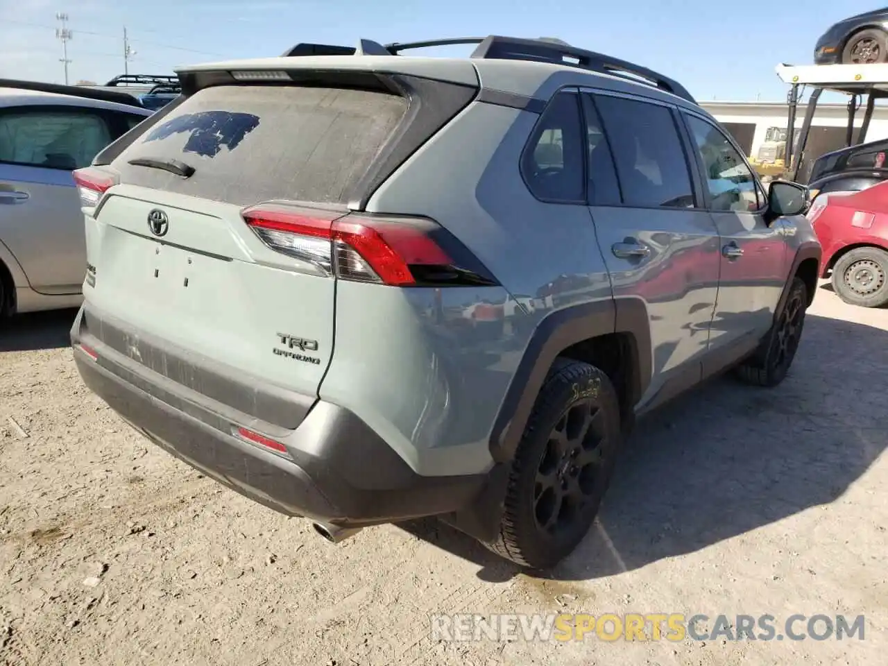 4 Photograph of a damaged car 2T3J1RFV8LC077449 TOYOTA RAV4 2020