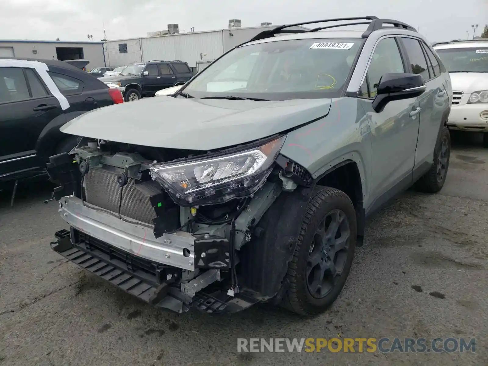 2 Photograph of a damaged car 2T3J1RFV8LC085521 TOYOTA RAV4 2020