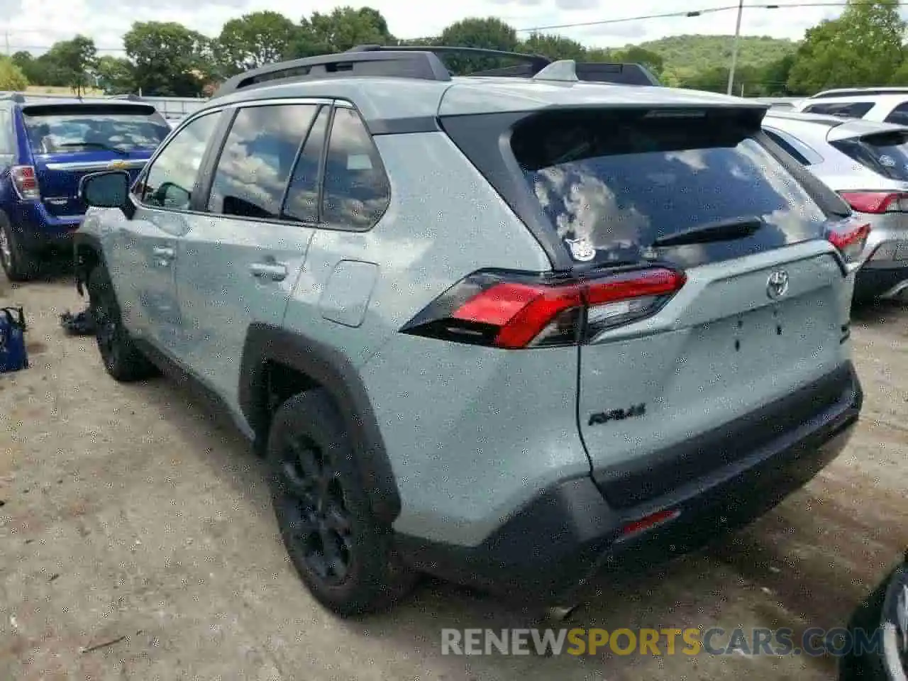 3 Photograph of a damaged car 2T3J1RFV8LC094204 TOYOTA RAV4 2020