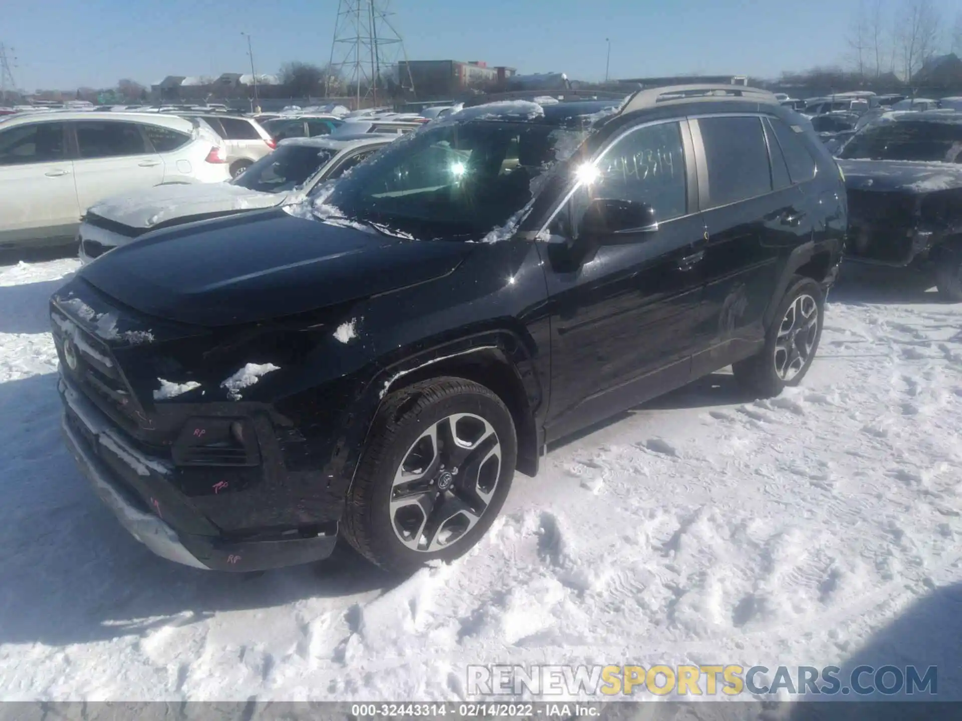 2 Photograph of a damaged car 2T3J1RFV8LC107128 TOYOTA RAV4 2020